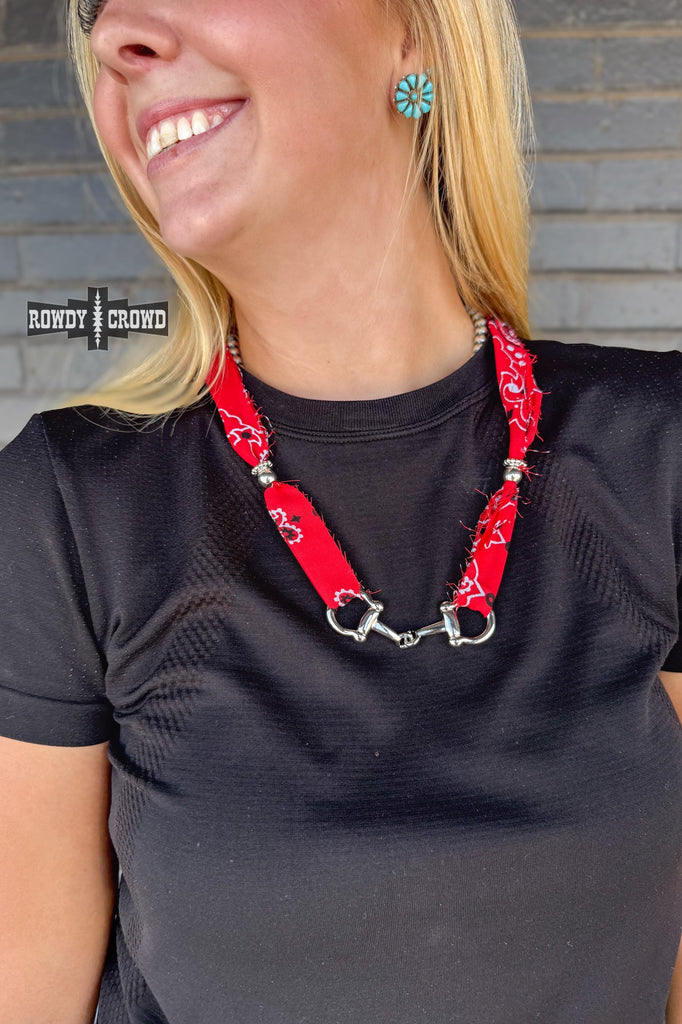 Bandana Bit Necklace Necklace Rowdy Crowd Clothing