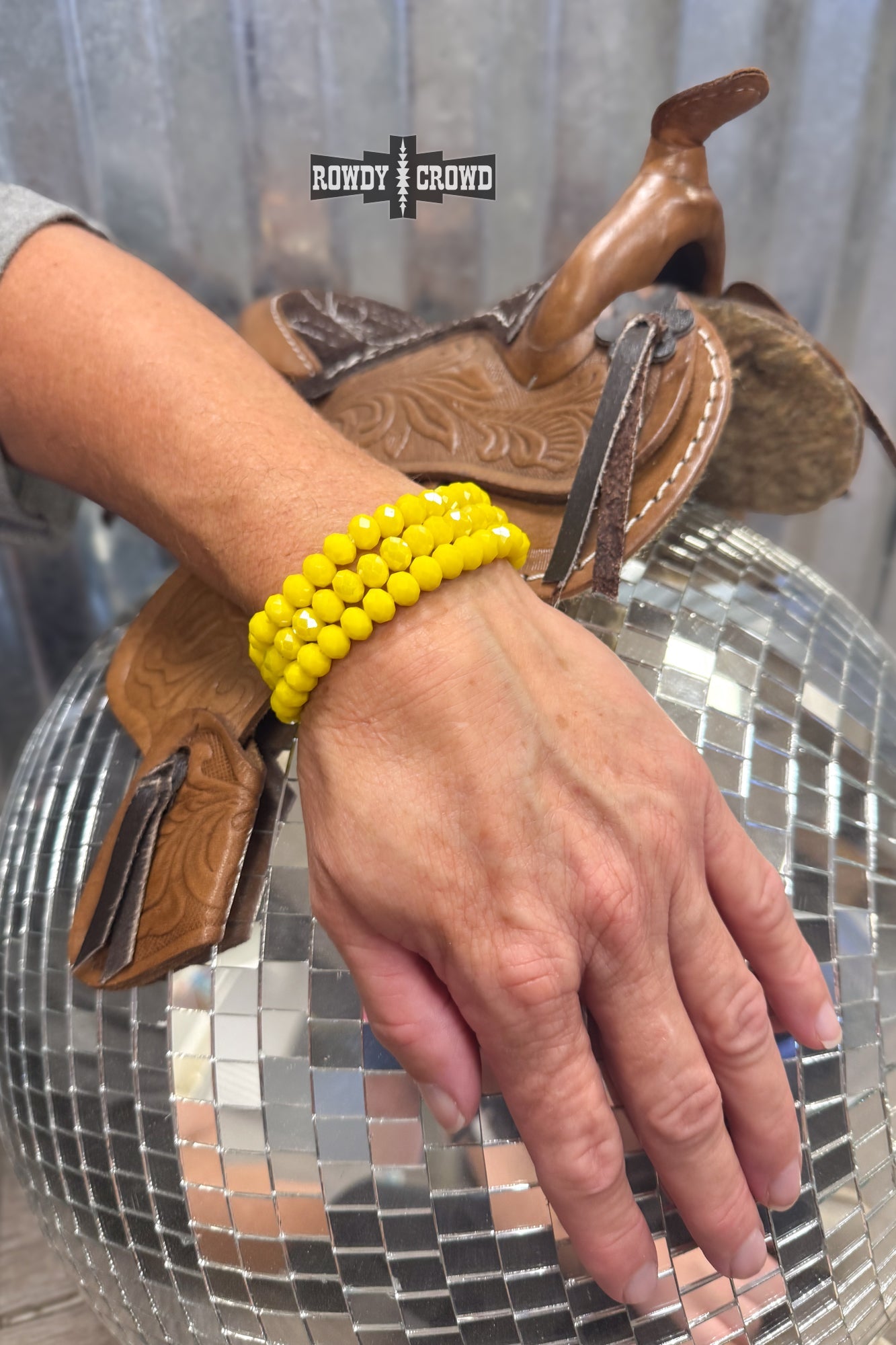 Arm Candy Bracelets bracelet Rowdy Crowd Clothing YELLOW