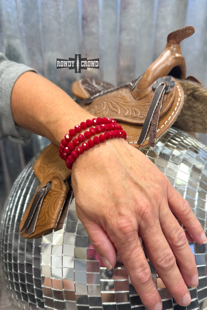 Arm Candy Bracelets bracelet Rowdy Crowd Clothing RED