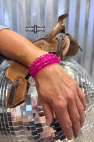 Arm Candy Bracelets bracelet Rowdy Crowd Clothing HOT PINK