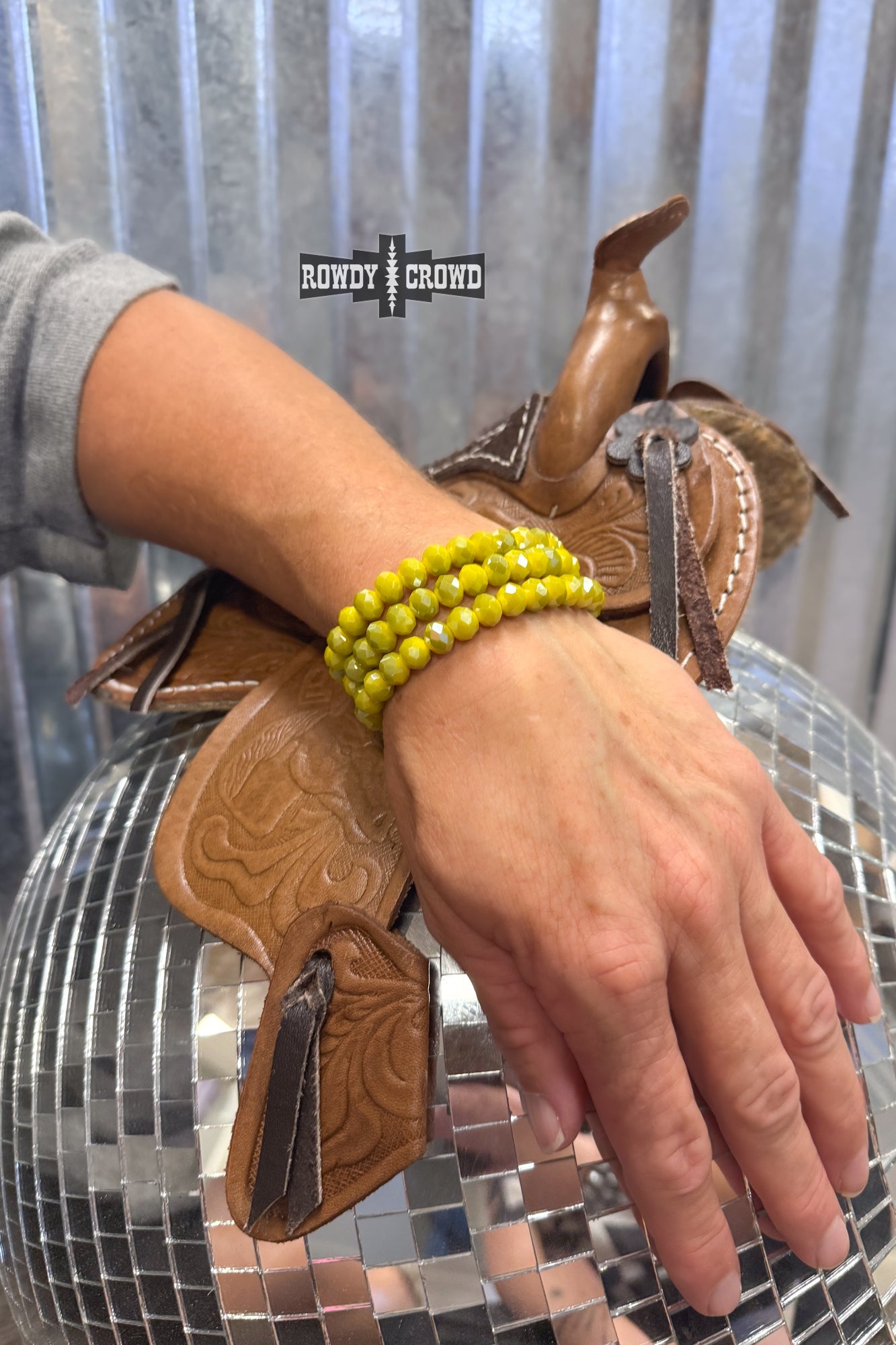 Arm Candy Bracelets bracelet Rowdy Crowd Clothing MUSTARD