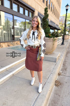 Sweetwater Sack Skirt skirt Rowdy Crowd Clothing