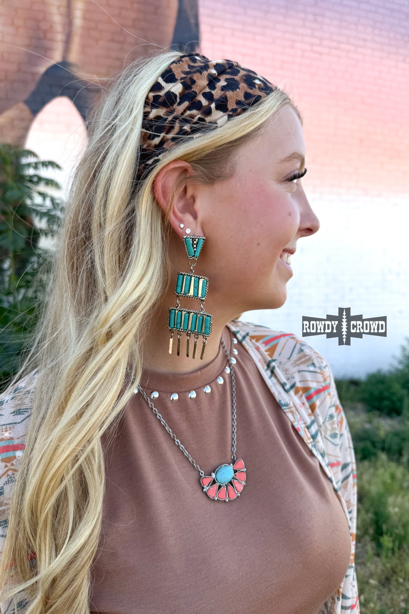 Retro West Earrings Earrings Rowdy Crowd Clothing