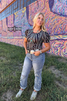 Laramie Top Tee Shirt Rowdy Crowd Clothing