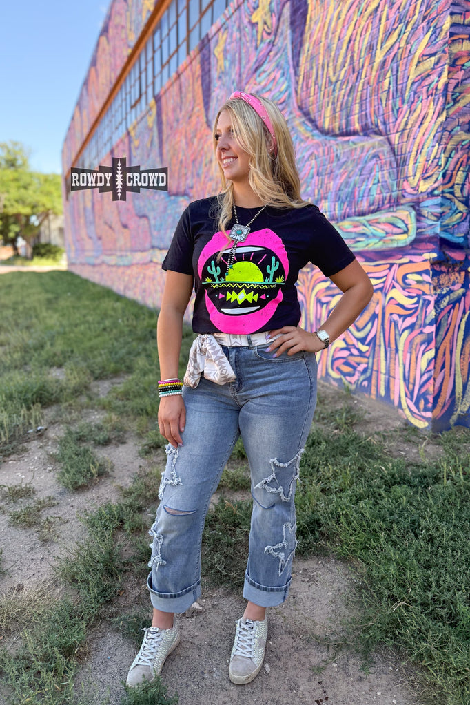 Desert Lips Tee Graphic Tee Rowdy Crowd Clothing