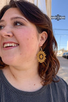 Aztec Cowgirl Earrings Earrings Rowdy Crowd Clothing