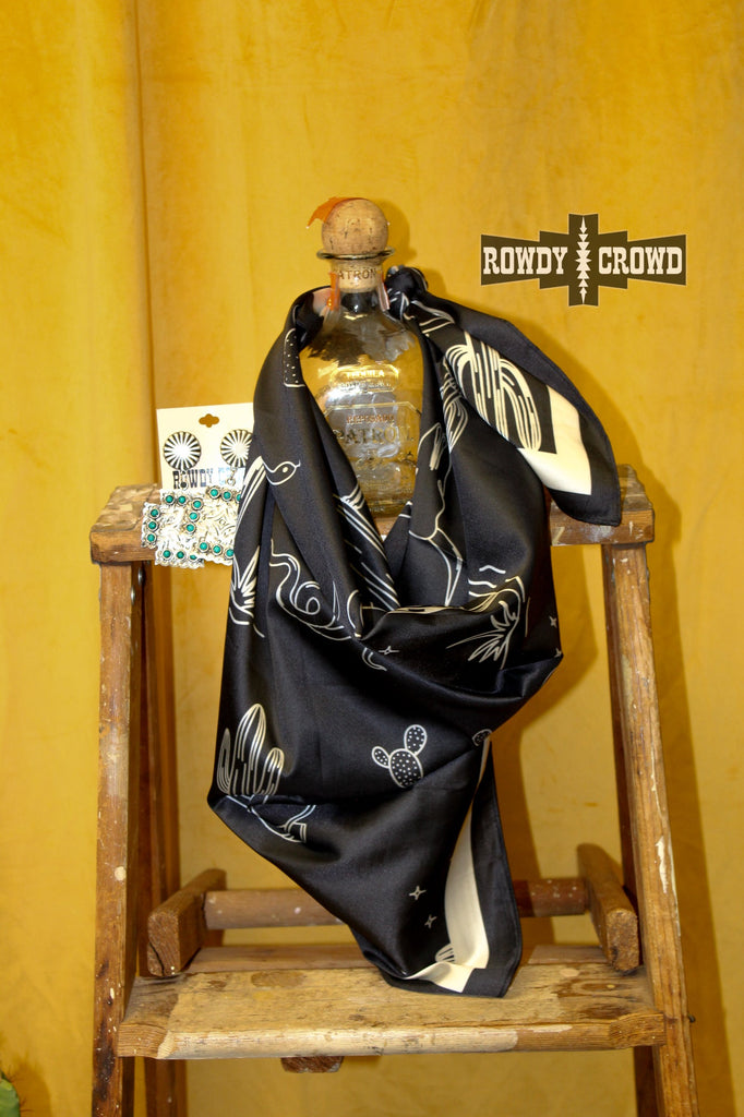 Cowdillac Ranch Wild Rag Wild Rag Rowdy Crowd Clothing   