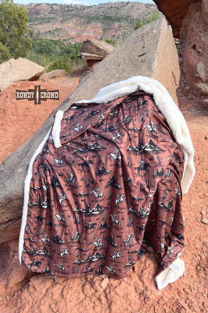 Desert Ballad Blanket blanket Rowdy Crowd Clothing   