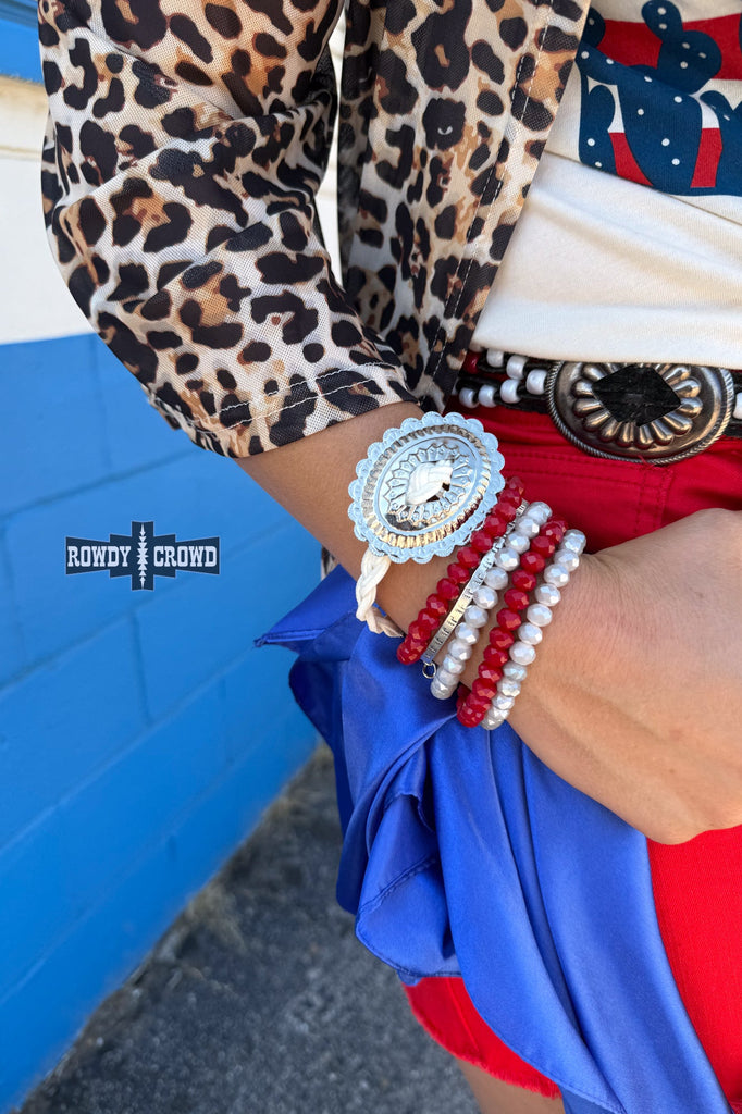 Cadillac Concho Bracelet bracelet Rowdy Crowd Clothing