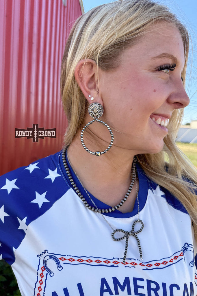 High Horse Hoops Earrings Rowdy Crowd Clothing