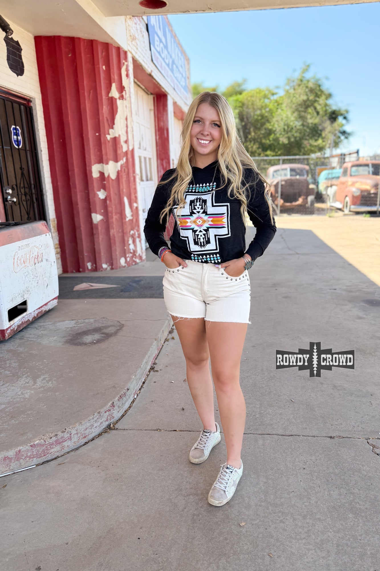 Angel Fire Hoodie hoodie Rowdy Crowd Clothing