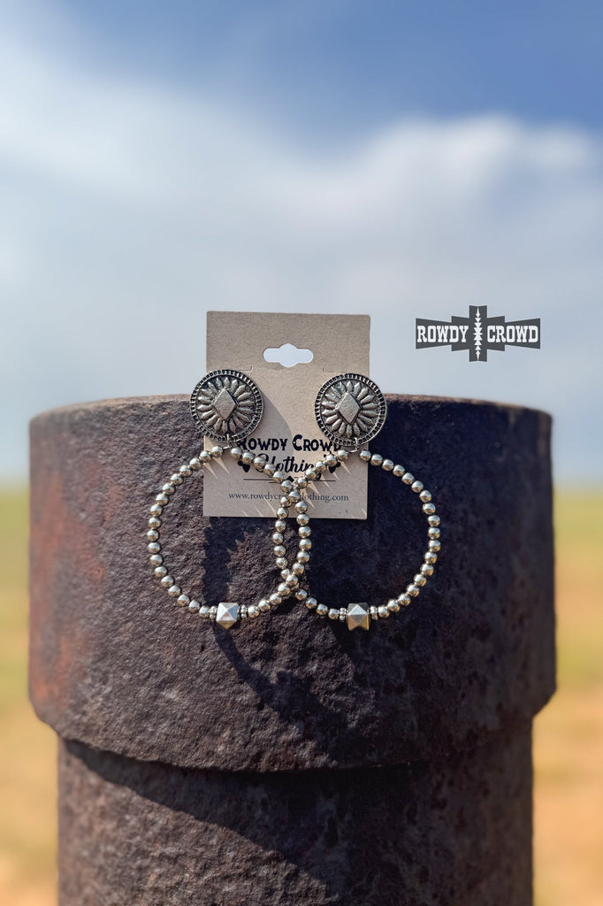 High Horse Hoops Earrings Rowdy Crowd Clothing