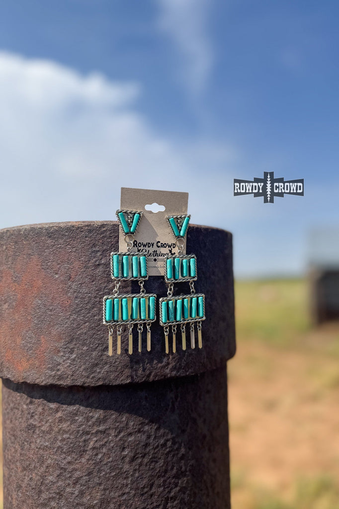 Retro West Earrings Earrings Rowdy Crowd Clothing