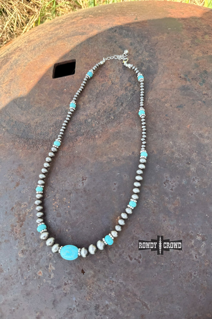 Cowgirl Sky Necklace Necklace Rowdy Crowd Clothing