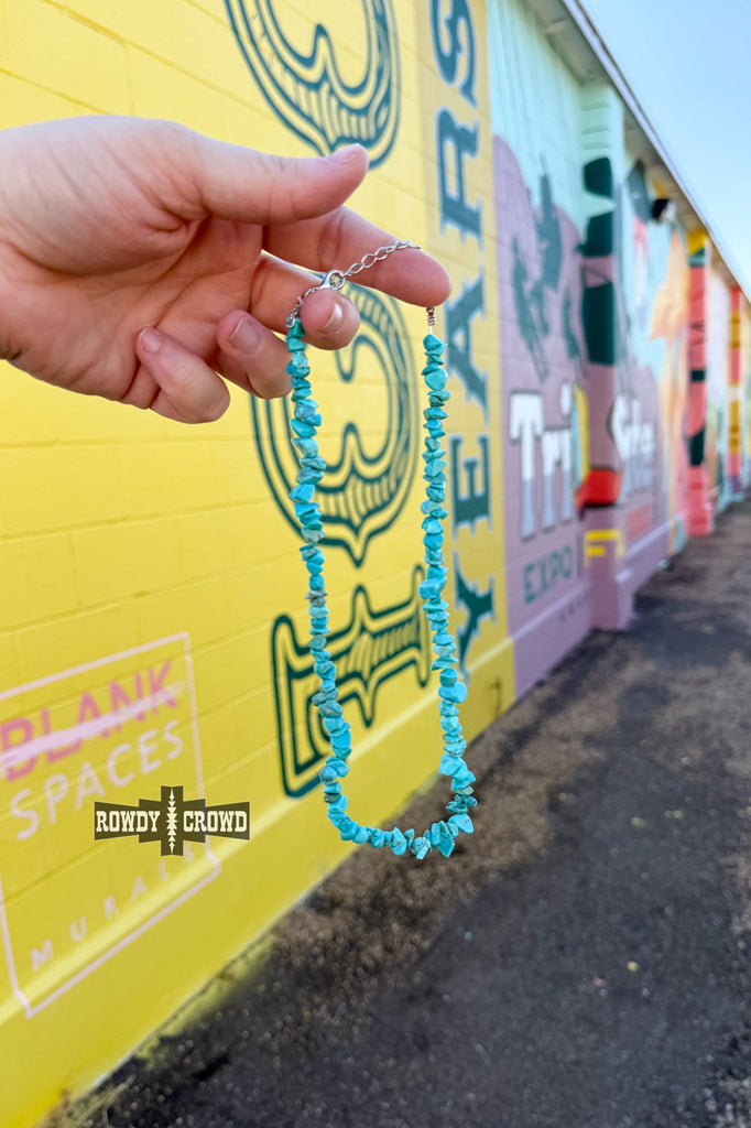 Turquoise Trail Necklace Necklace Rowdy Crowd Clothing