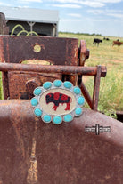 Blazing Buffalo Scarf Slide scarf slide Rowdy Crowd Clothing