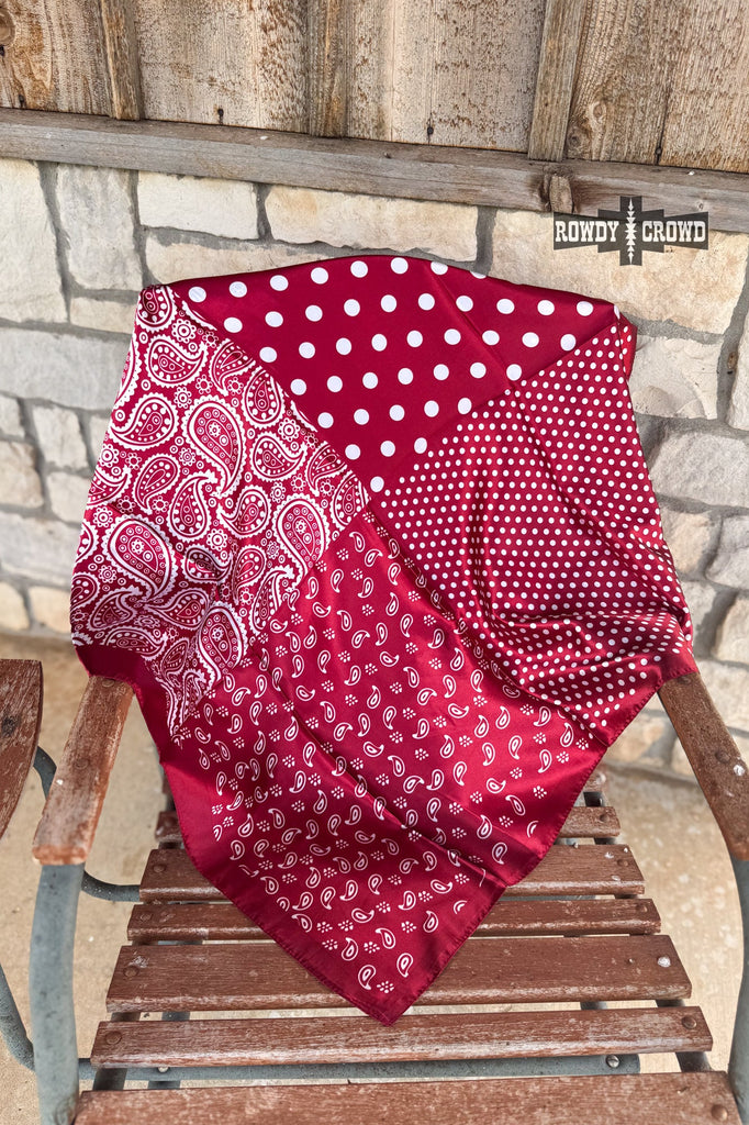 Paisley Dot Wild Rags Wild Rag Rowdy Crowd Clothing
