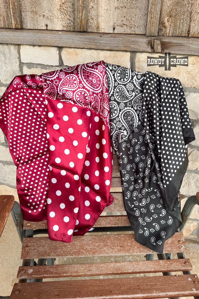 Paisley Dot Wild Rags Wild Rag Rowdy Crowd Clothing