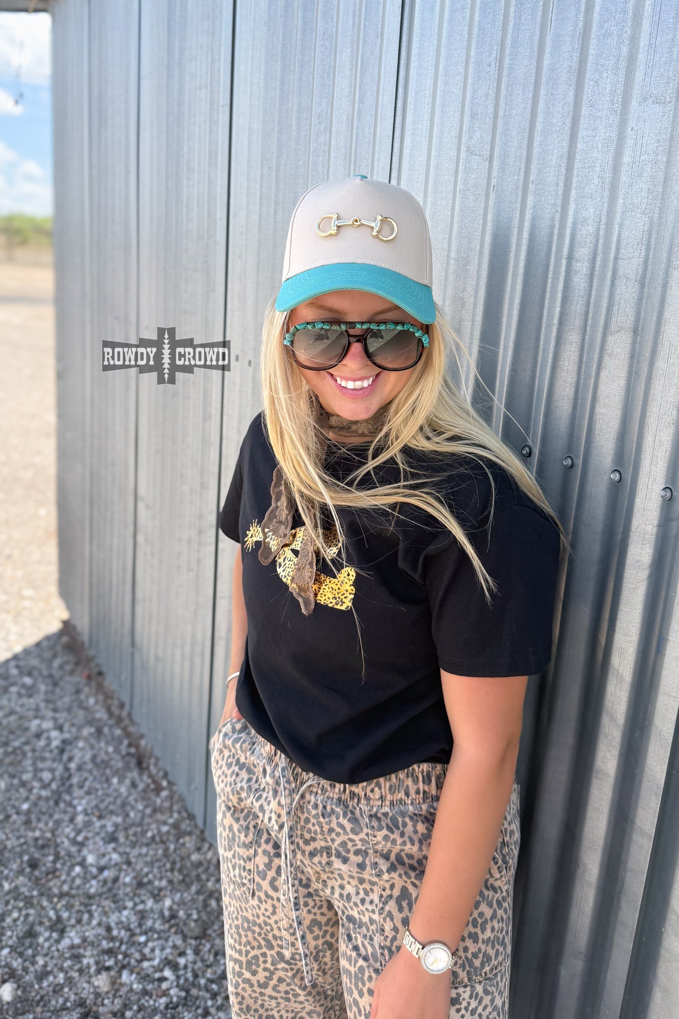 Snaffle Snapback Cap Rowdy Crowd Clothing