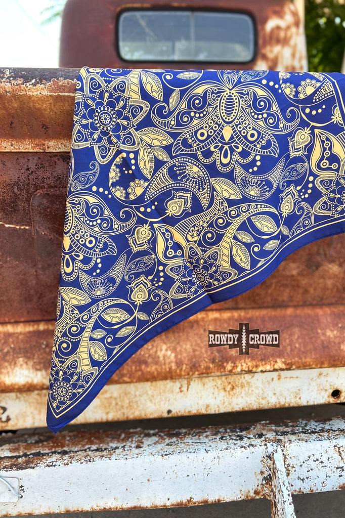 SMALL Punchy Paisley Wild Rag Wild Rag Rowdy Crowd Clothing