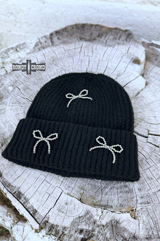 Bowtiful Beanie beanie Rowdy Crowd Clothing