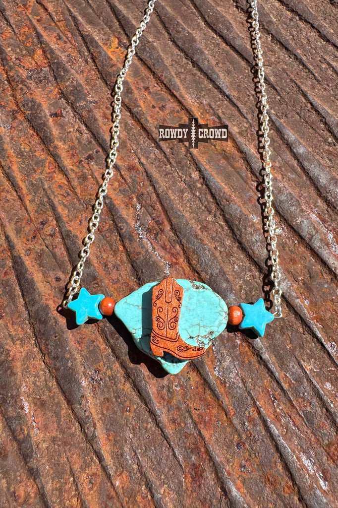 Starry Boot Necklaces Necklace Rowdy Crowd Clothing
