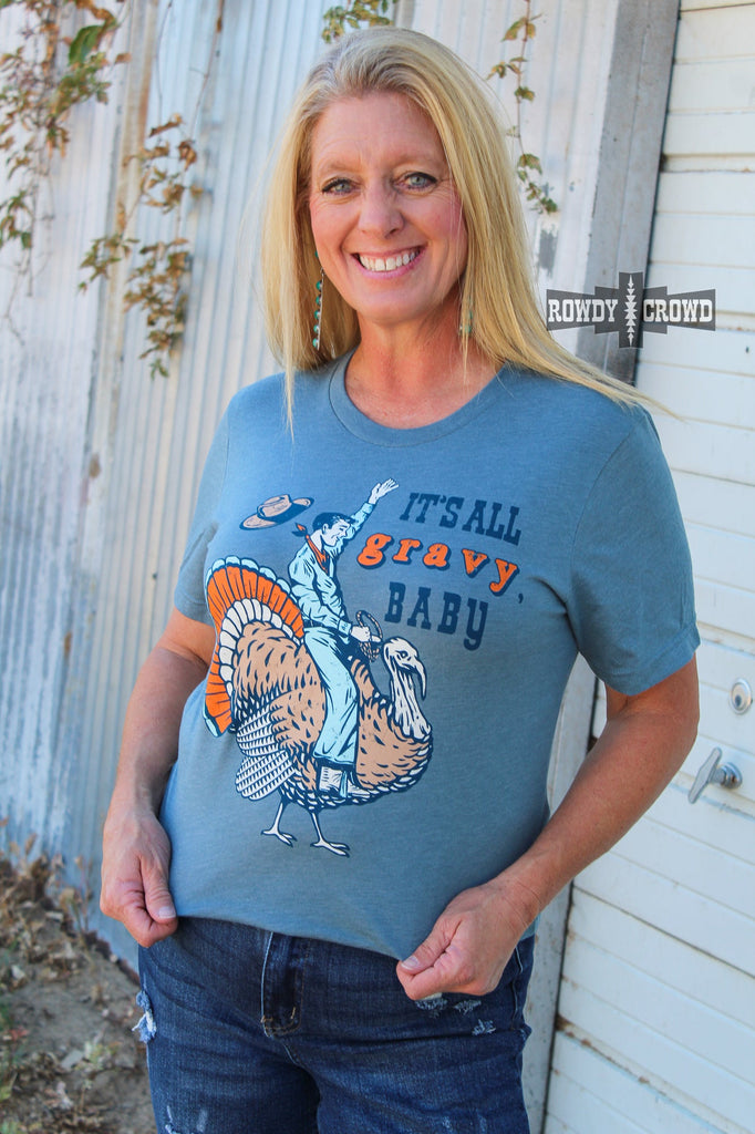 It's All Gravy Tee Graphic Tee Rowdy Crowd Clothing   