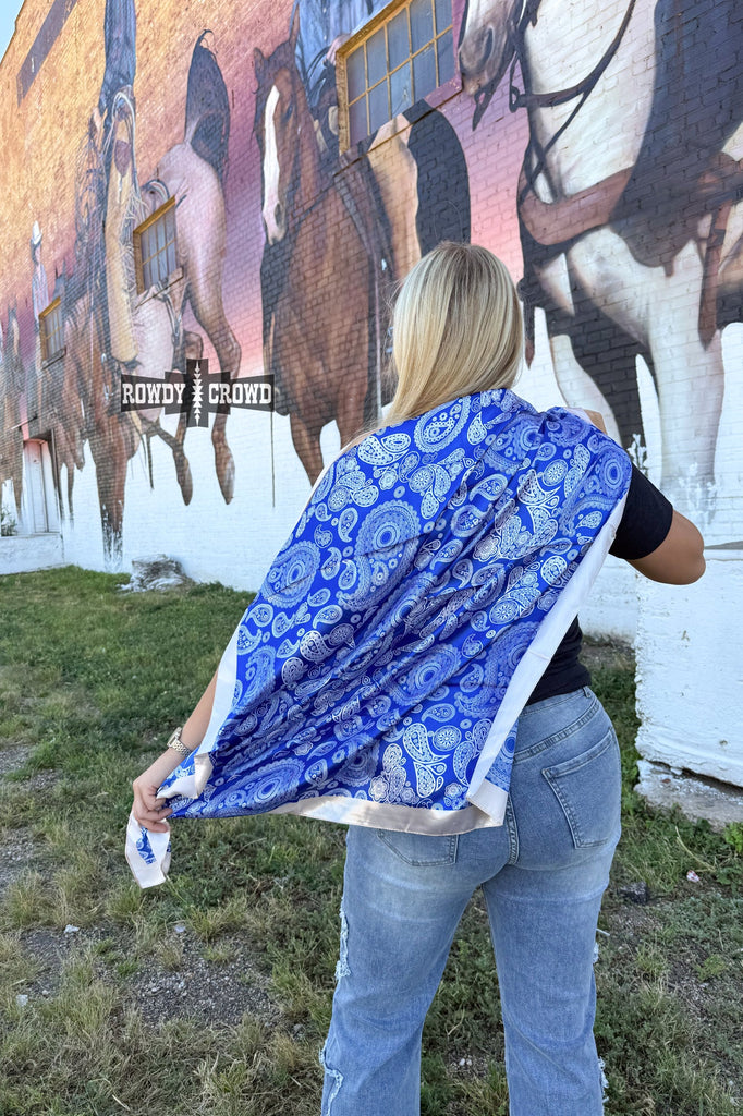 Cowgirl Paisley Wild Rag Wild Rag Rowdy Crowd Clothing