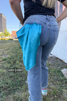 SMALL Wynonna Wild Rags Wild Rag Rowdy Crowd Clothing Turquoise