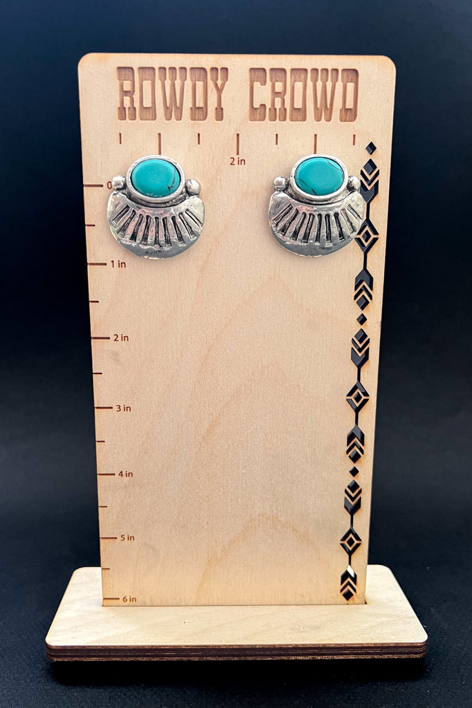 Sioux Falls Studs Earrings Rowdy Crowd Clothing   