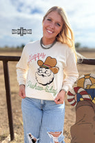 Yee-Hawlidays Long Sleeve Graphic Tee Rowdy Crowd Clothing