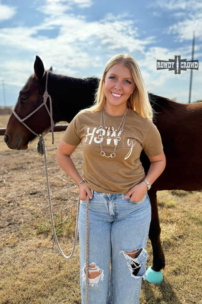 Howdy Bit Tee Graphic Tee Rowdy Crowd Clothing