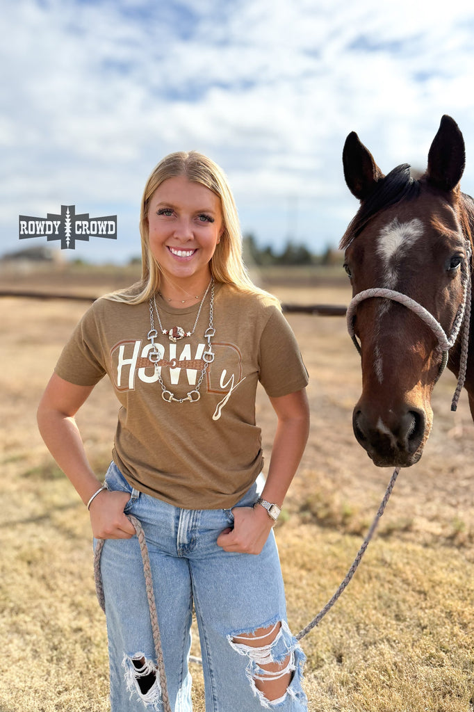 Howdy Bit Tee Graphic Tee Rowdy Crowd Clothing