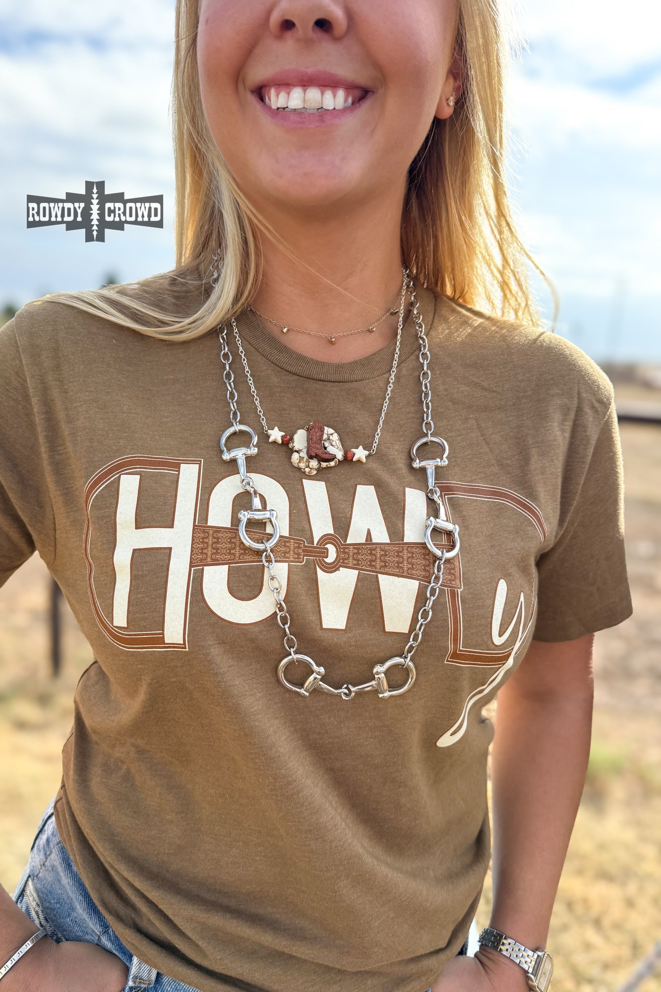 3 Bit Necklace Necklace Rowdy Crowd Clothing