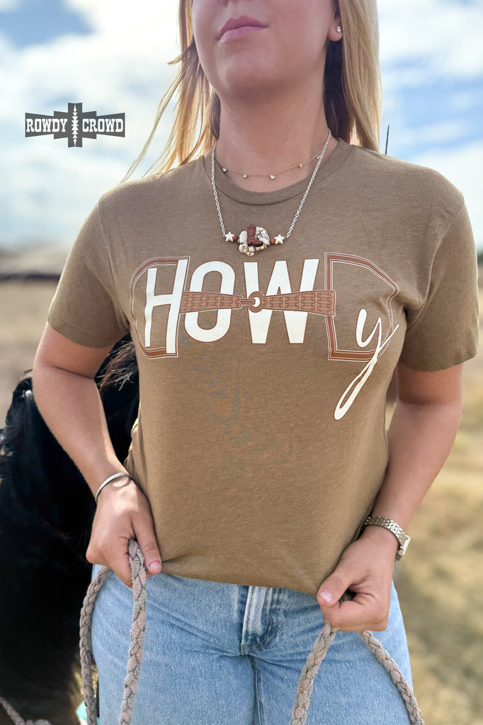 Howdy Bit Tee Graphic Tee Rowdy Crowd Clothing