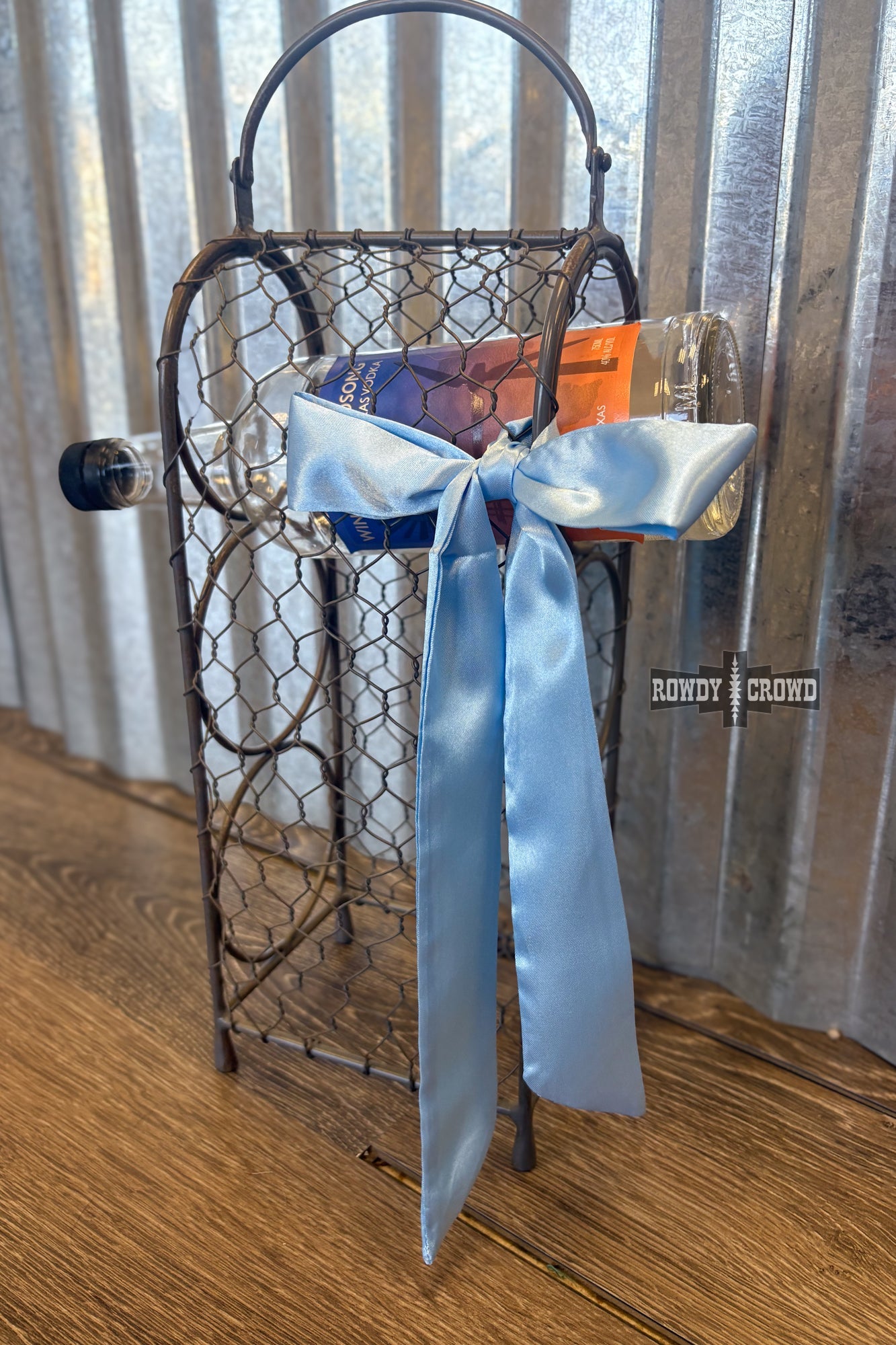 West Texas Twillies scarf Rowdy Crowd Clothing Denim Blue