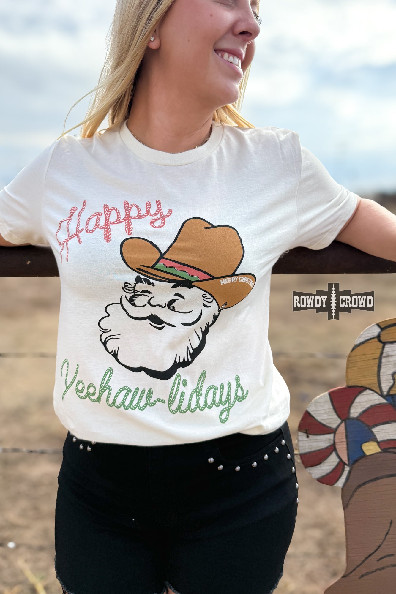 Yee-Hawlidays Tee Graphic Tee Rowdy Crowd Clothing