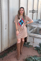 Alamosa Aztec Dress Dresses Rowdy Crowd Clothing