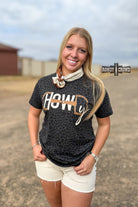 Leopard Howdy Bit Tee Graphic Tee Rowdy Crowd Clothing