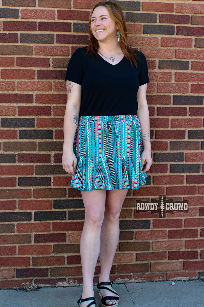 Sunnyvale Skort skort Rowdy Crowd Clothing   
