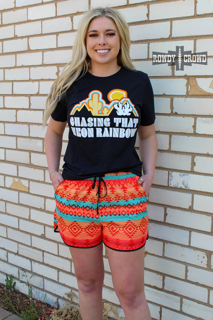 Neon Rainbow Tee