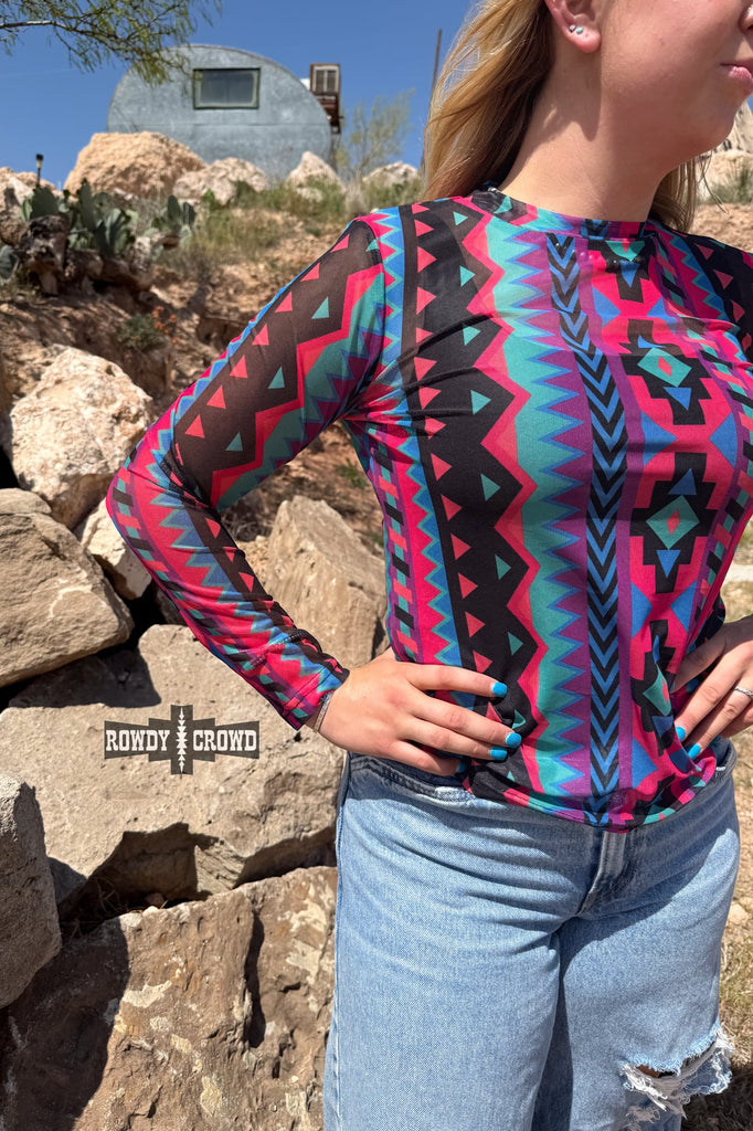 Retro Funk Mesh Top mesh top Rowdy Crowd Clothing