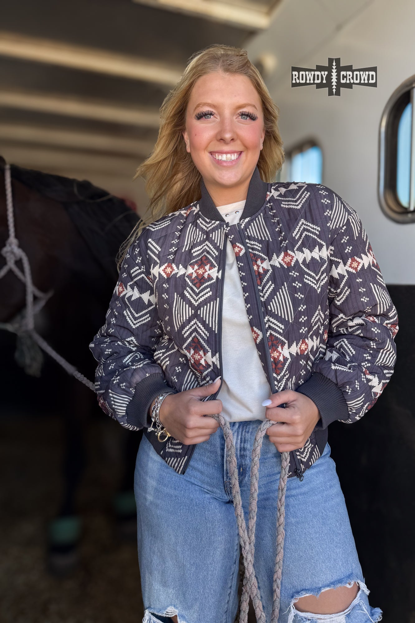 Dolly Shine Jacket Coats & Jackets Rowdy Crowd Clothing