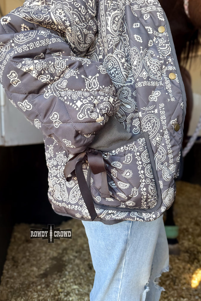 Paisley Anne Jacket Coats & Jackets Rowdy Crowd Clothing