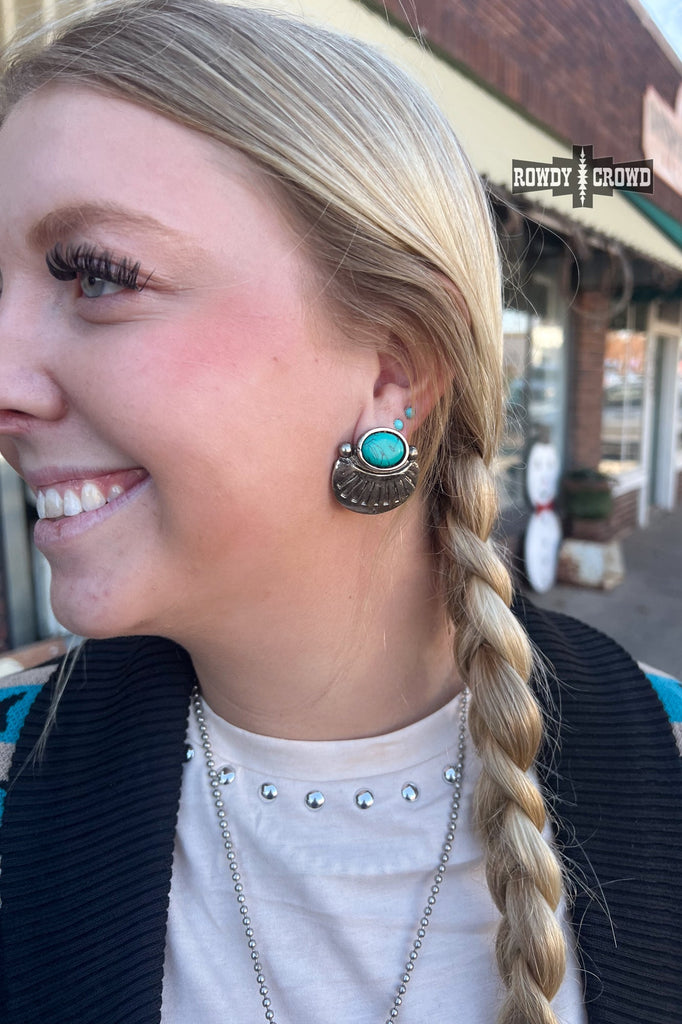 Sioux Falls Studs Earrings Rowdy Crowd Clothing