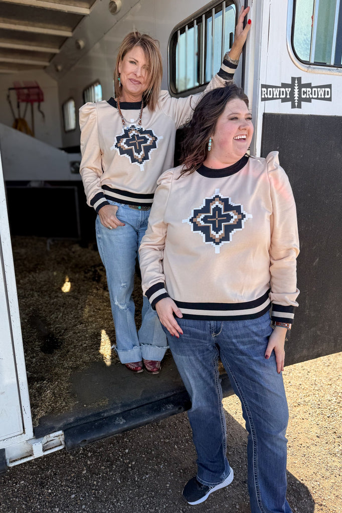 Catoosa Top Long Sleeve Top Rowdy Crowd Clothing