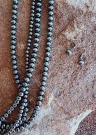 Layered Beaded Necklace Set Necklace Blue Tortoise