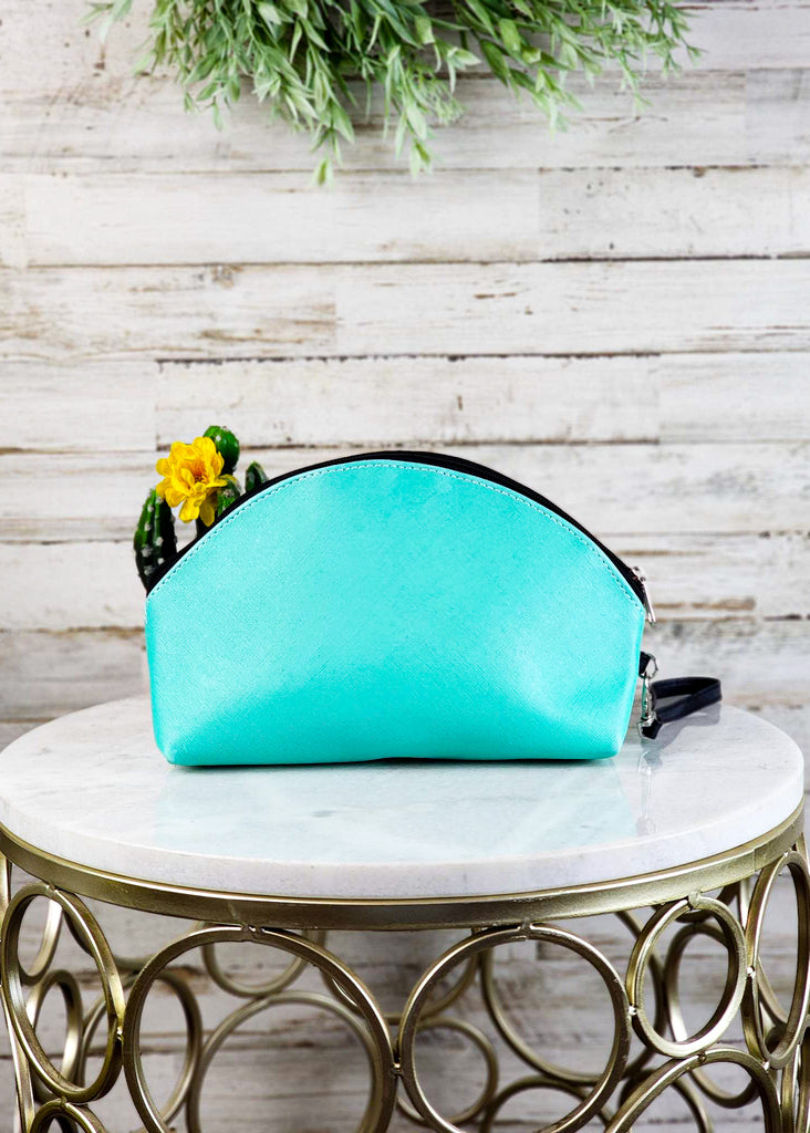 Let It Slide Zip Cosmetic Bag