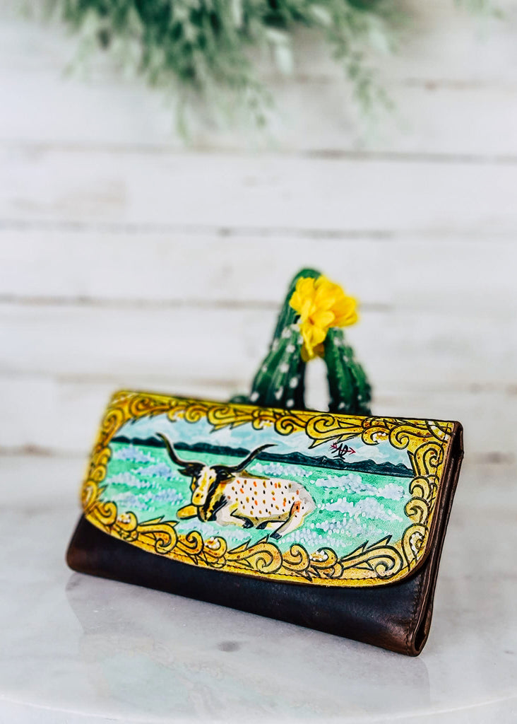 Longhorn Convertible Wallet wallet American Darling   