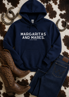Margaritas And Mares Hoodie Hoodie The Cinchy Cowgirl - Print